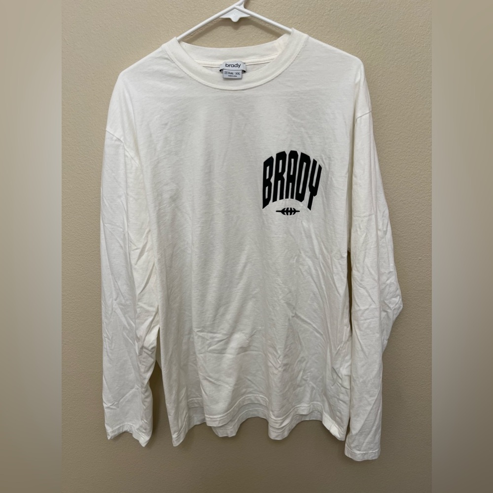 Tom Brady brand apparel xxl long sleeve